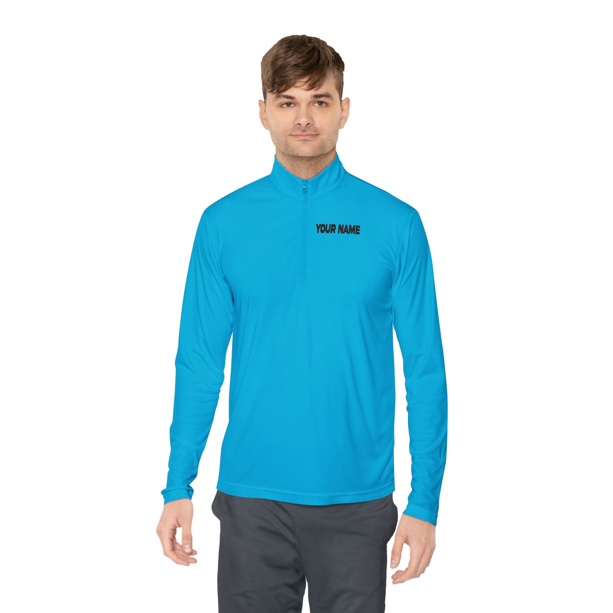 "VJ Ricco"🎤 Custom Unisex Quarter-Zip Pullover – Personalized “IN THE MIX” Style